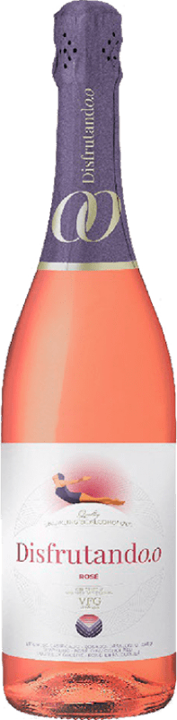 11,95 € Envoi gratuit | Vin Mousseux Rosé Juan Gil Disfrutando D.O. Jumilla 0.0 Zéro Zéro