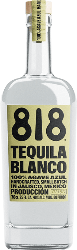 78,95 € Envio grátis | Tequila Osborne 818 Blanco — Branco