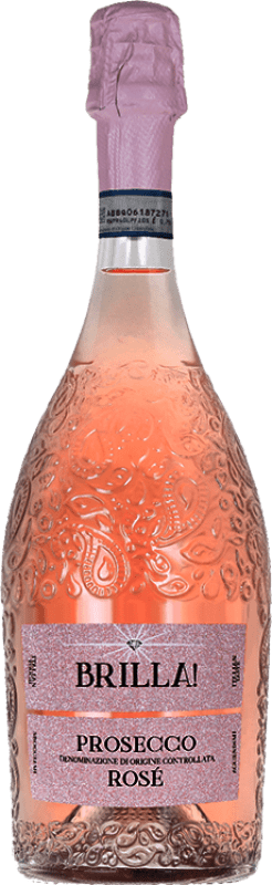 免费送货 | 玫瑰气泡酒 Brilla Rosé D.O.C. Prosecco 意大利 Pinot Black, Glera 75 cl