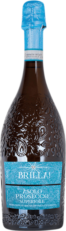 Бесплатная доставка | Белое игристое Brilla D.O.C.G. Asolo Prosecco Италия Glera 75 cl