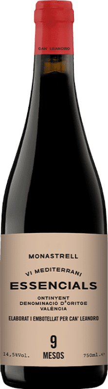 Spedizione Gratuita | Vino Rosso Can Leandro Essencials 9 Meses D.O. Valencia Comunità Valenciana Spagna Syrah, Garnacha — Grenache, Monastrell 75 cl
