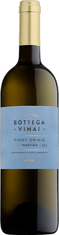 22,95 € Spedizione Gratuita | Vino bianco Cavit Bottega Vinai D.O.C. Trentino