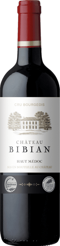 14,95 € Free Shipping | Red wine Château Bibian A.O.C. Haut-Médoc