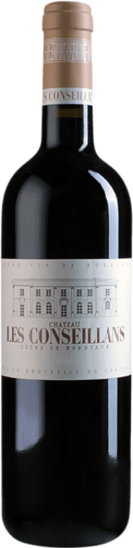 免费送货 | 红酒 Château Les Conseillans A.O.C. Côtes de Bordeaux 法国 Merlot, Cabernet Sauvignon, Cabernet Franc, Malbec 75 cl