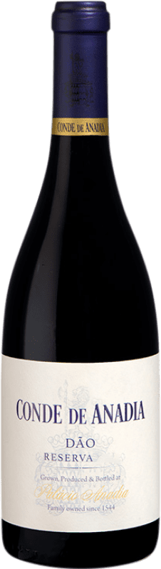 27,95 € | Red wine Conde de Anadia Reserve I.G. Dão Portugal Touriga Nacional, Alfrocheiro, Jaén 75 cl