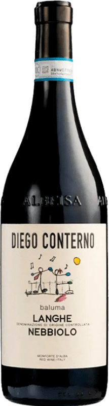 免费送货 | 红酒 Diego Conterno Baluma D.O.C. Langhe 意大利 Nebbiolo 75 cl