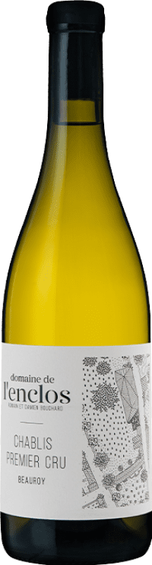 Бесплатная доставка | Белое вино Domaine de L'Enclos Beauroy A.O.C. Chablis Premier Cru Франция Chardonnay 75 cl