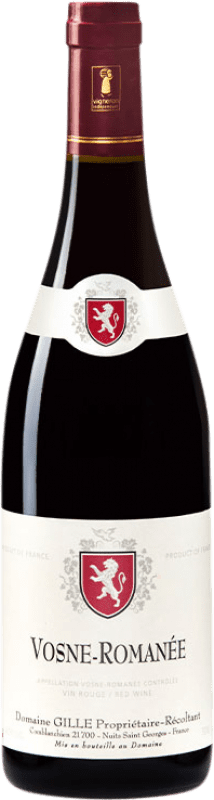 Envío gratis | Vino tinto Domaine Gille A.O.C. Vosne-Romanée Francia Pinot Negro 75 cl