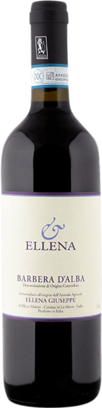 Бесплатная доставка | Красное вино Ellena Giuseppe D.O.C. Barbera d'Alba Италия Barbera — Барбера 75 cl