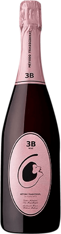 Envío gratis | Espumoso rosado Filipa Pato 3B Rosé D.O.C. Bairrada Portugal Baga, Bical 75 cl