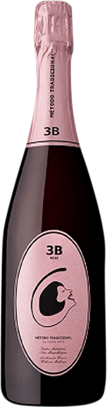 Free Shipping | Rosé Sparkling Wine Filipa Pato 3B Rosé D.O.C. Bairrada Portugal Baga, Bical 75 cl