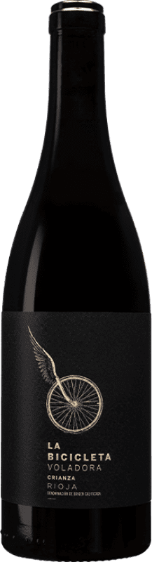 免费送货 | 红酒 Germán R. Blanco La Bicicleta Voladora 岁 D.O.Ca. Rioja 西班牙 Tempranillo, Viura 75 cl