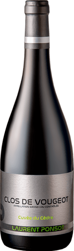 Бесплатная доставка | Красное вино Laurent Ponsot Cuvée du Cèdre A.O.C. Clos de Vougeot Франция Pinot Black 75 cl