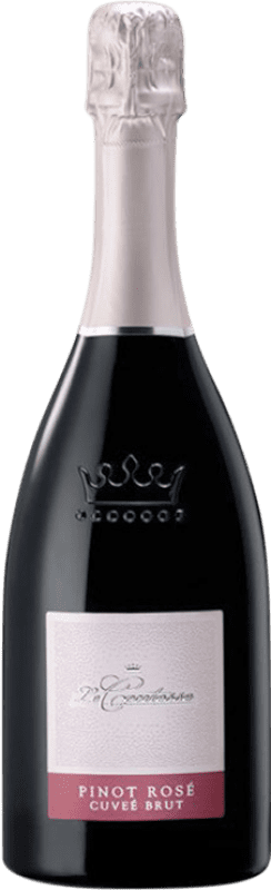 Envío gratis | Espumoso rosado Le Contesse Rosé Brut Italia Pinot Negro, Pinot Blanco 75 cl