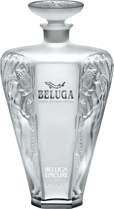 11 612,95 € | 伏特加 Mariinsk Beluga Epicure by Lalique 俄罗斯联邦 70 cl