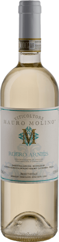 16,95 € | Белое вино Mauro Molino D.O.C.G. Roero Италия Arneis — Арнеис 75 cl