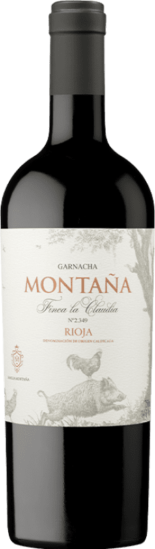 Free Shipping | Red wine Montaña Finca la Claudia D.O.Ca. Rioja Spain Grenache 75 cl