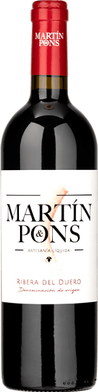 Free Shipping | Red wine Nuntium Martin & Pons D.O. Ribera del Duero Spain Tempranillo 75 cl