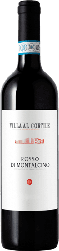 Бесплатная доставка | Красное вино Piccini Villa al Cortile D.O.C. Rosso di Montalcino Италия Sangiovese 75 cl