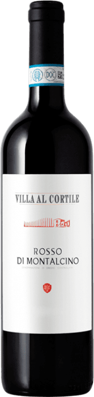 29,95 € Spedizione Gratuita | Vino rosso Piccini Villa al Cortile D.O.C. Rosso di Montalcino