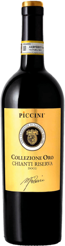 10,95 € Spedizione Gratuita | Vino rosso Piccini Collezione Oro Riserva D.O.C.G. Chianti