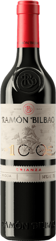 19,95 € Бесплатная доставка | Красное вино Ramón Bilbao Centenario старения D.O.Ca. Rioja