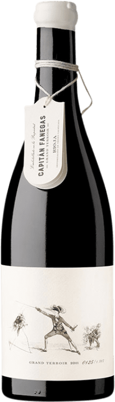 Free Shipping | Red wine Ruiz-Clavijo Capitán Fanegas Grand Terroir Grand Reserve D.O.Ca. Rioja Spain Tempranillo, Grenache, Graciano 75 cl