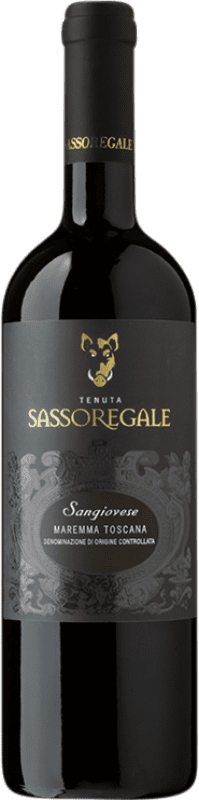 9,95 € Kostenloser Versand | Rotwein Sassoregale D.O.C. Maremma Toscana