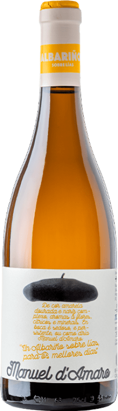 33,95 € Spedizione Gratuita | Vino bianco Señorío de Rubiós Manuel d'Amaro sobre Lías D.O. Rías Baixas