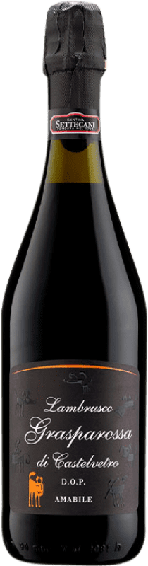 7,95 € | Blanc mousseux Settecani Tradizione Amabile D.O.C. Lambrusco Grasparossa di Castelvetro Italie Lambrusco Grasparossa 75 cl