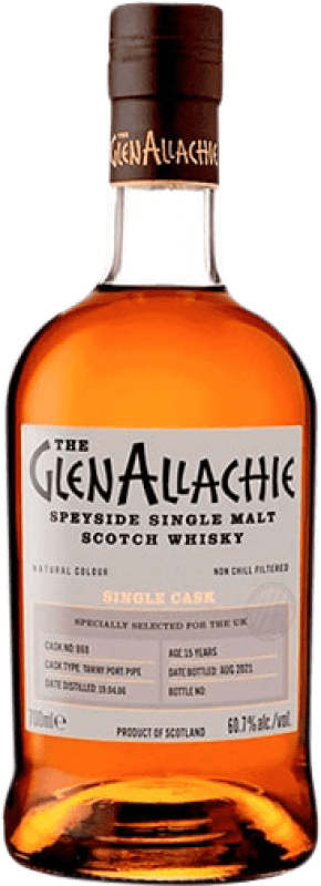 165,95 € Envio grátis | Whisky Single Malt Glenallachie 15 YO Tawny Port Cask 867 15 Anos