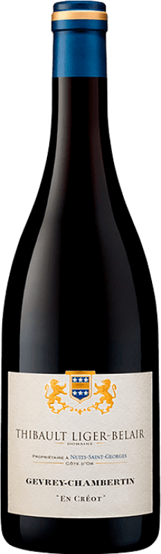 Free Shipping | Red wine Thibault Liger-Belair En Créot A.O.C. Gevrey-Chambertin France Pinot Black 75 cl