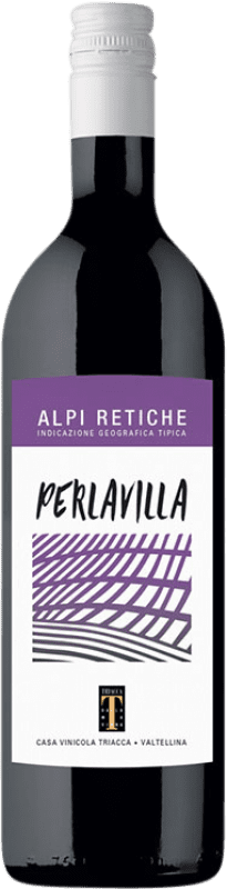 Spedizione Gratuita | Vino rosso Triacca Perlavilla I.G.T. Terrazze Retiche Italia Nebbiolo 75 cl