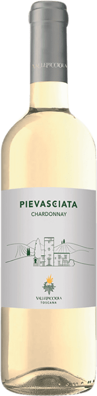 Бесплатная доставка | Белое вино Vallepicciola Pievasciata I.G.T. Toscana Италия Chardonnay — Шардоне 75 cl