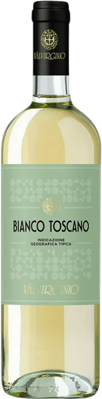 8,95 € | Белое вино Valvirginio Bianco I.G.T. Toscana Италия Trebbiano, Белая Мальвазия 75 cl