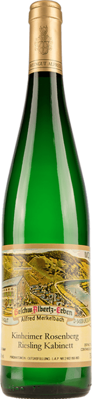 Envio grátis | Vinho Branco Alfred Merkelbach Kinheimer Rosenberg Kabinett — Colheita Madura Q.b.A. Mosel Alemanha Riesling 75 cl