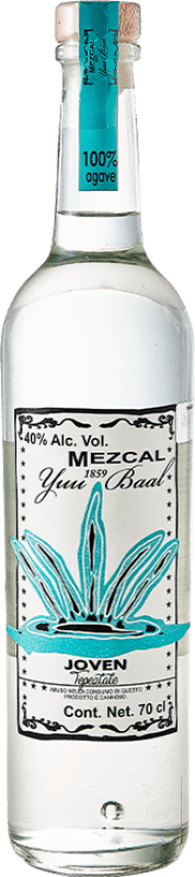 Envoi gratuit | Mezcal Yuu Baal Tepeztate Jeune Mexique 70 cl