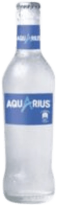 送料無料 | 24個入りボックス ソフトドリンク Aquarius Limón スペイン 1/3ボトル 30 cl リターナブルガラス