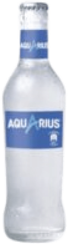 送料無料 | 24個入りボックス ソフトドリンク Aquarius Limón スペイン 1/3ボトル 30 cl リターナブルガラス