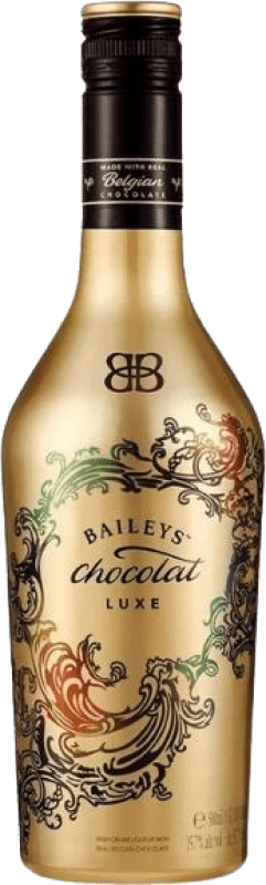 15,95 € Envio grátis | Licor Creme Baileys Irish Cream Chocolate Belga Garrafa Medium 50 cl