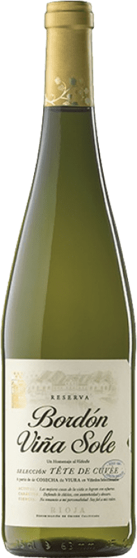 19,95 € | Белое вино Bodegas Franco Españolas Bordón Viña Sole Tête de Cuvée D.O.Ca. Rioja Ла-Риоха Испания 75 cl