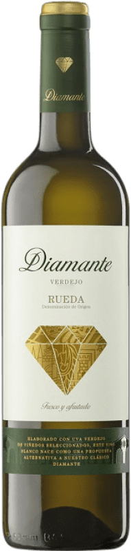 4,95 € Spedizione Gratuita | Vino bianco Bodegas Franco Españolas Diamante D.O. Rueda