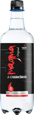 16,95 € | 24 units box Water Cabreiroá Magma Frizzante — Semi-Sparkling Galicia Spain Medium Bottle 50 cl PET