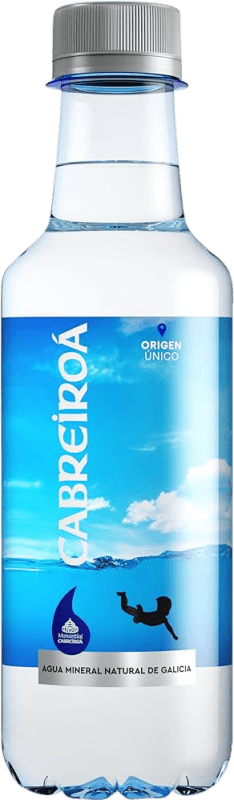 Spedizione Gratuita | Scatola da 35 unità Acqua Cabreiroá PET Galizia Spagna Bottiglia Terzo 33 cl