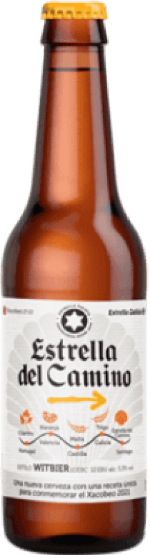 Free Shipping | Beer Camino de Santiago Spain One-Third Bottle 33 cl