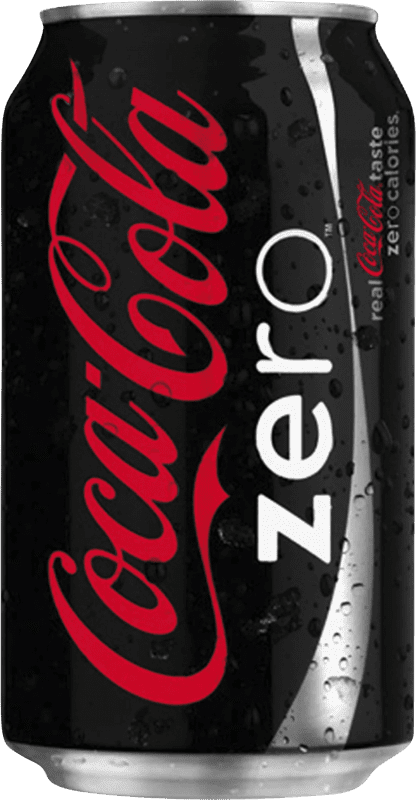 0,95 € Free Shipping | Soft Drinks & Mixers Coca-Cola Zero Can 33 cl