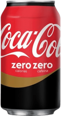 Envoi gratuit | Boissons et Mixers Coca-Cola Zero Zero Espagne Boîte 33 cl