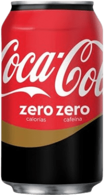 0,95 € | Напитки и миксеры Coca-Cola Zero Zero Испания Банка 33 cl