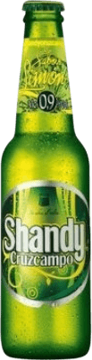 3,95 € | Коробка из 6 единиц Пиво Cruzcampo Shandy con Limón Испания Мини-бутылка 25 cl