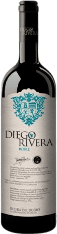 10,95 € 免费送货 | 红酒 Diego Rivera 橡木 D.O. Ribera del Duero